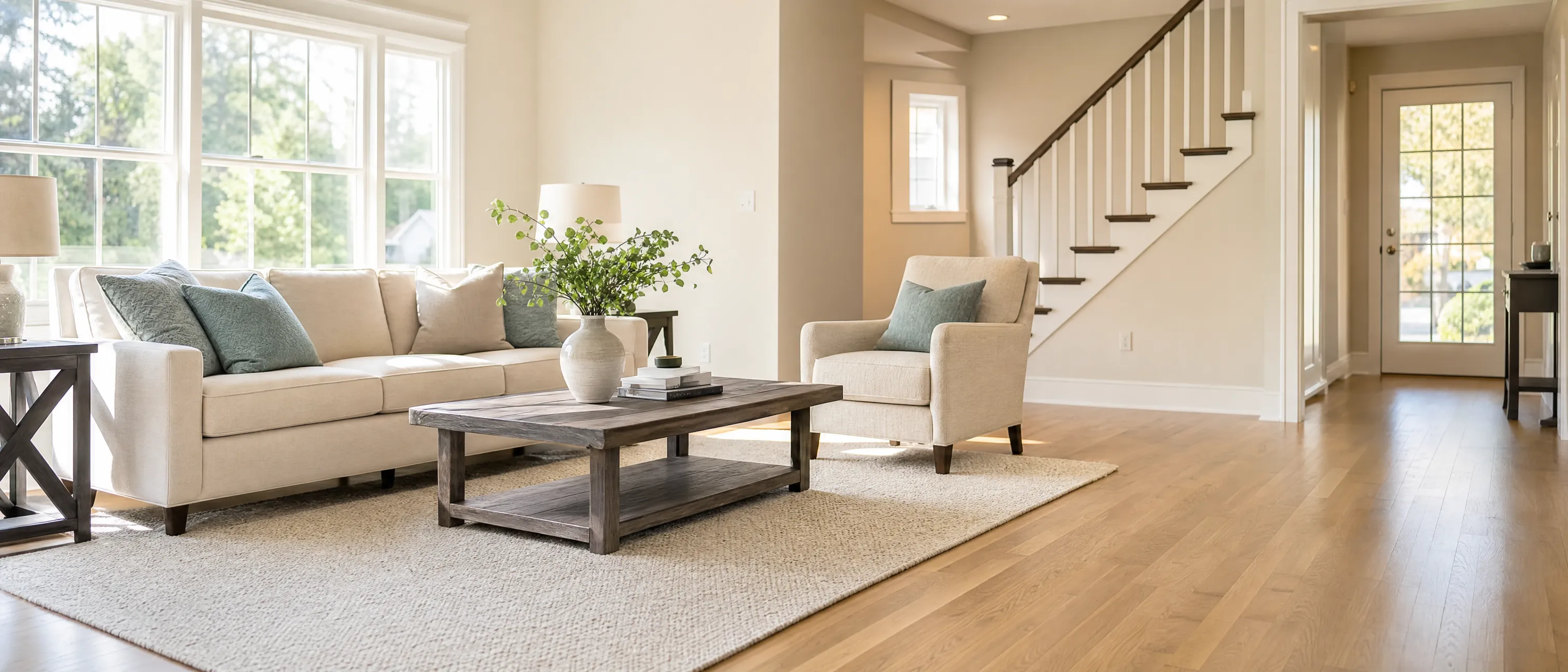A freshly cleaned space by Rhode Island Cleaning Service